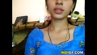 Beautiful Desi Girl Shows Her Tiny Tits On Cam